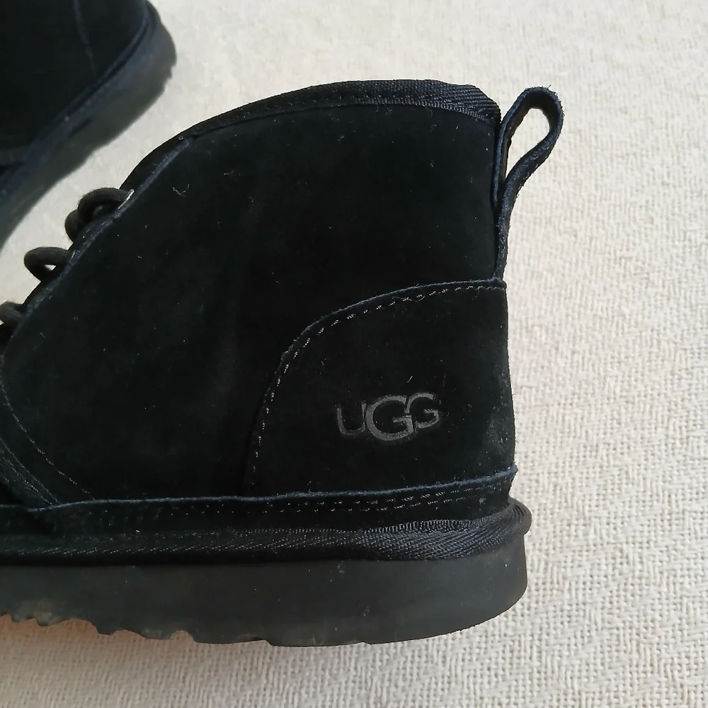 UGG ♡ neumel 2 boot black kids suede winter cozy minimal winter school